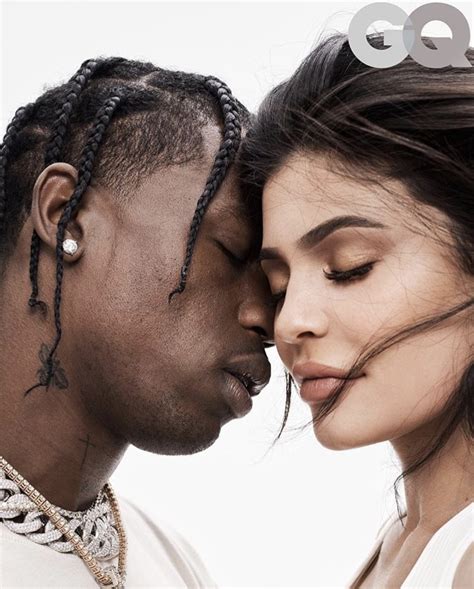 Kylie Jenner and Travis Scott Pose Together in Epic GQ Spread – Makeful