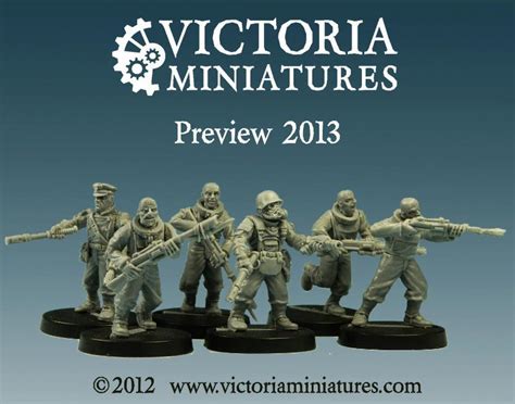 Tabletop Fix: Victoria Miniatures - 2013 Preview