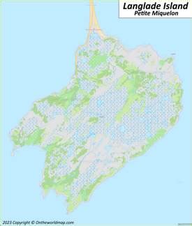 Miquelon Island Map | Saint Pierre and Miquelon | Detailed Maps of ...