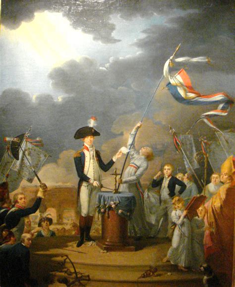 File:Le serment de La Fayette a la fete de la Federation 14 July 1790 French School 18th century ...