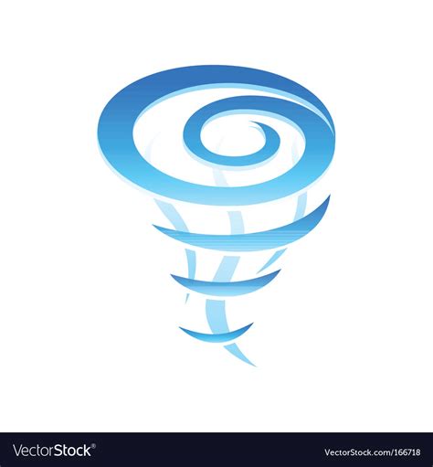 Tornado icon Royalty Free Vector Image - VectorStock