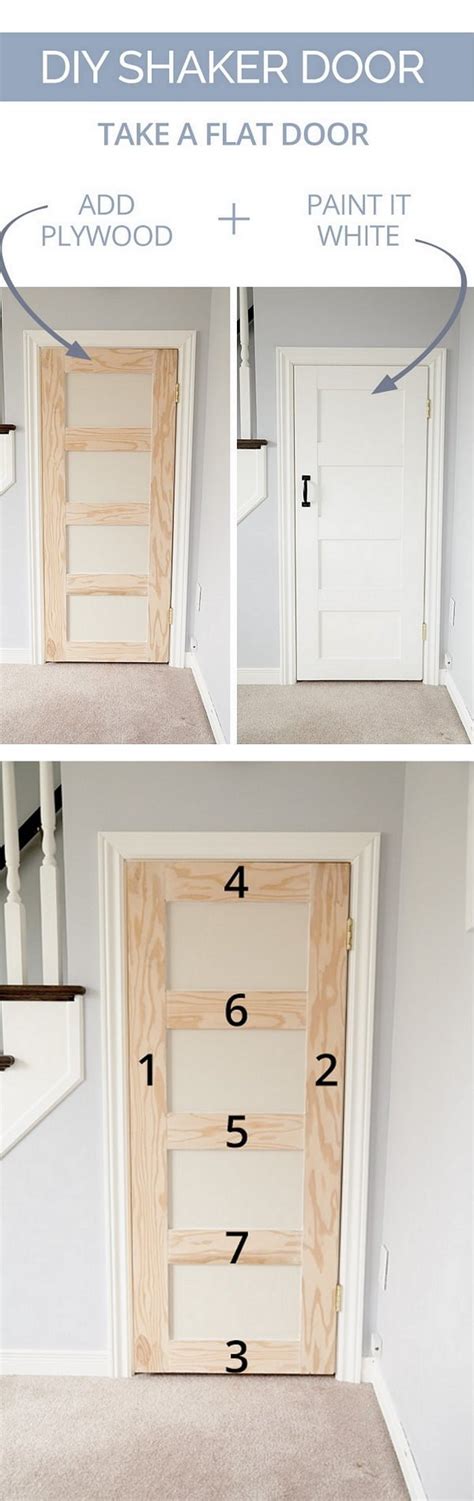 16 Easy DIY Door Projects for Amazing Decor on a Budget