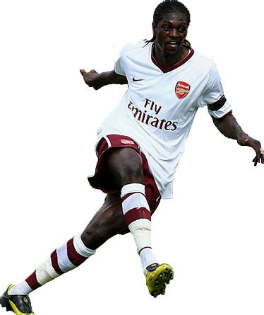 Best Footballer: Emmanuel Adebayor Arsenal Striker