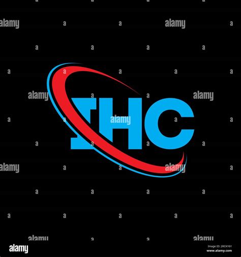 IHC logo. IHC letter. IHC letter logo design. Initials IHC logo linked with circle and uppercase ...