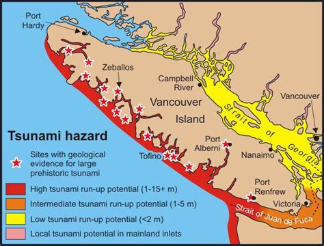 Vancouver Island Tsunami Hazard | Tsunami, Cascadia subduction zone, Vancouver island