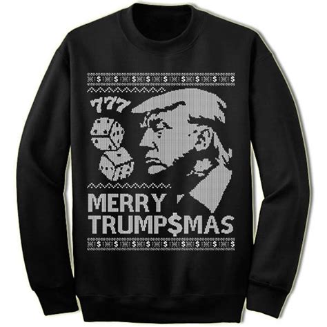 Donald Trump Ugly Christmas Sweater Sweatshirt. Merry - Etsy