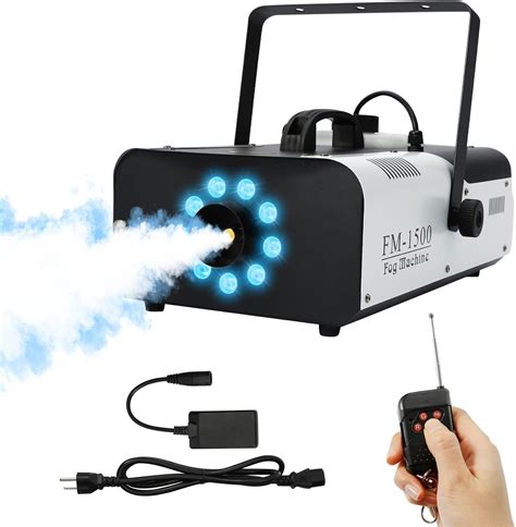 Buy TC-Home Stage Smoke Machine with lights Halloween Fog Machine 1500w ...