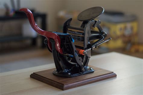 Letterpress machine - obnipod