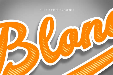 Blonde Font | Billy Argel Fonts | FontSpace