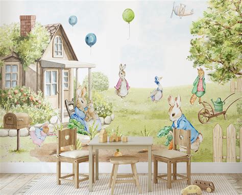 Peter Rabbit Wallpaper Border