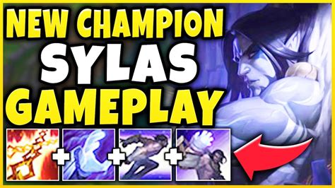 NEW CHAMPION SYLAS IS ACTUALLY 100% BROKEN! (UNREAL KIT) SYLAS GAMEPLAY ...