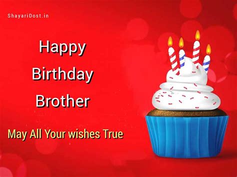 Birthday Shayari for Brother in Hindi | Bhai Ke Janamdin Shayari Wishes