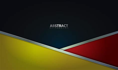 Modern style red, yellow, black layer design 1310964 Vector Art at Vecteezy