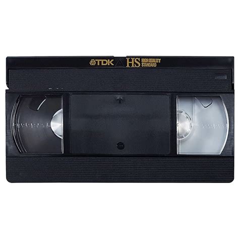 TDK HS240 VHS cassette tape - Retro Style Media