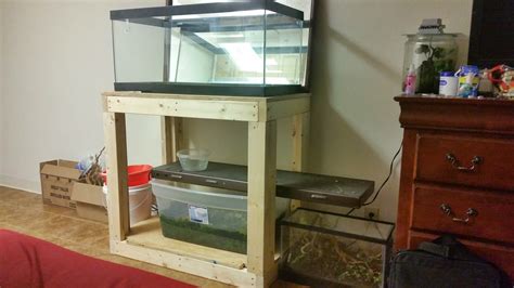 DIY aquarium stand - DIY Aquarium Projects - Aquatic Plant Central | Diy aquarium stand ...