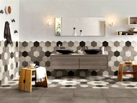 Hexagonal Wall Tiles - InteriorZine