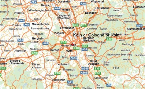 Koln Map