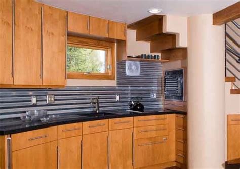 corrugated tin backsplash - Google Search | Backsplash, Barn tin, Tin backsplash