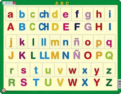 LS1429 - ABC-abc :: Reading :: Puzzles :: Larsen Puzzles