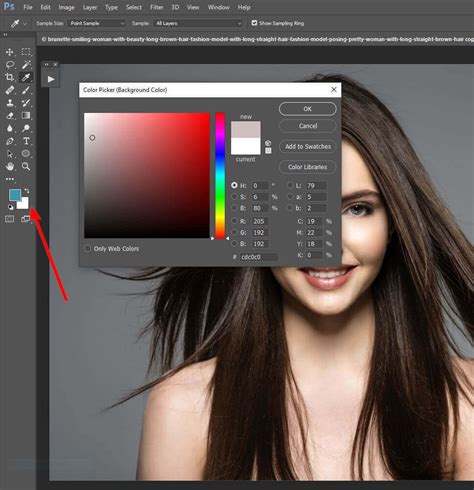 How to remove background from hair in photoshop 2022