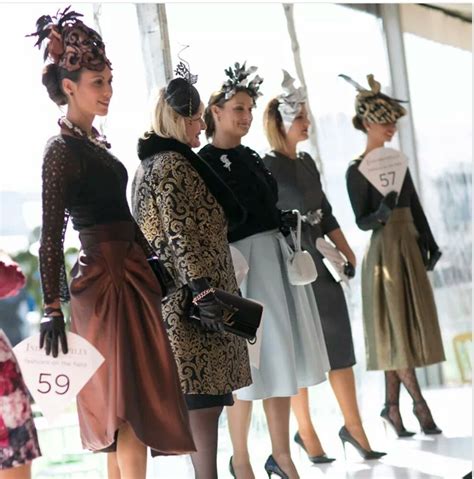 Winter races - fashion in the field | Races outfit, Races fashion, Race ...