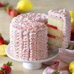 Strawberry Lemonade Cake - Preppy Kitchen