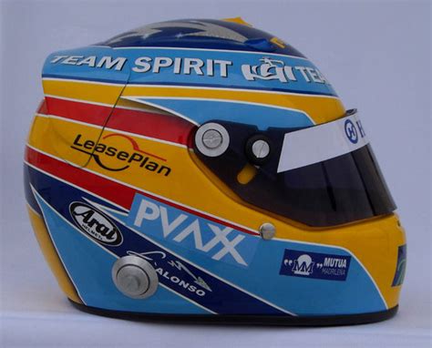 Fernando Alonso 2006 PVAXX Helmet / Renault F1 – GPHelmet