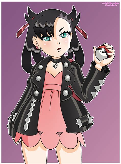 Pokemon - Marnie by Nico--Neko on DeviantArt