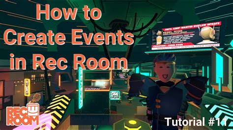 Rec Room Tutorial - Creating Events - YouTube