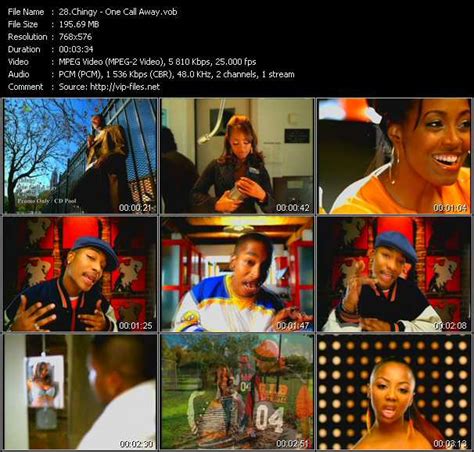 Chingy - One Call Away - Download High-Quality Video(VOB)