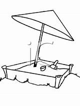 Sandbox Coloring Pages sketch template