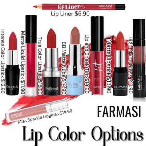 Farmasi makeup affordable high quality Lipstick | Lipstick, Tint lipstick, Tinted gloss