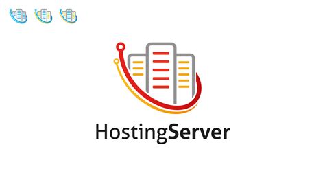 Hosting - Server Logo - Logos & Graphics