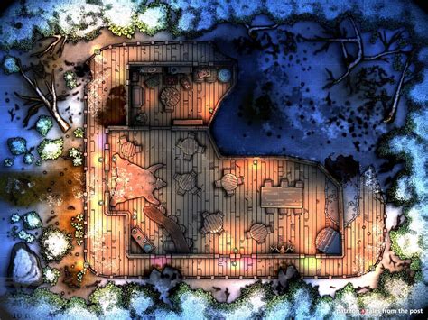 Inn of the Last Home (Wrecked) [Battlemap][20x15][70ppi][Dragonlance] : r/dndmaps