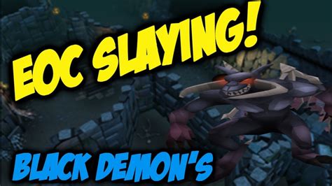 RuneScape Black Demon's Slayer guide EoC - YouTube