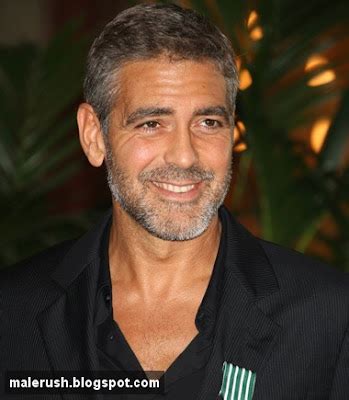 George Clooney with Beard | FAMOUS HOT GUYS