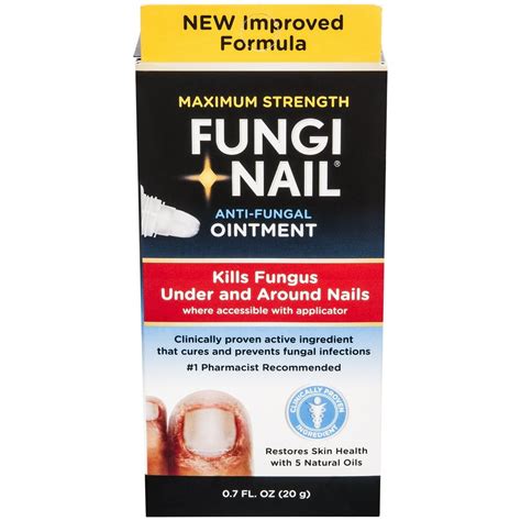 Fungi-Nail Maximum Strength Anti-Fungal Ointment, 0.7 Oz - Walmart.com ...