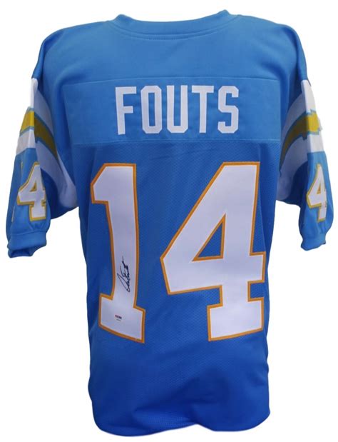 Dan Fouts Signed Chargers Jersey (PSA COA) | Pristine Auction