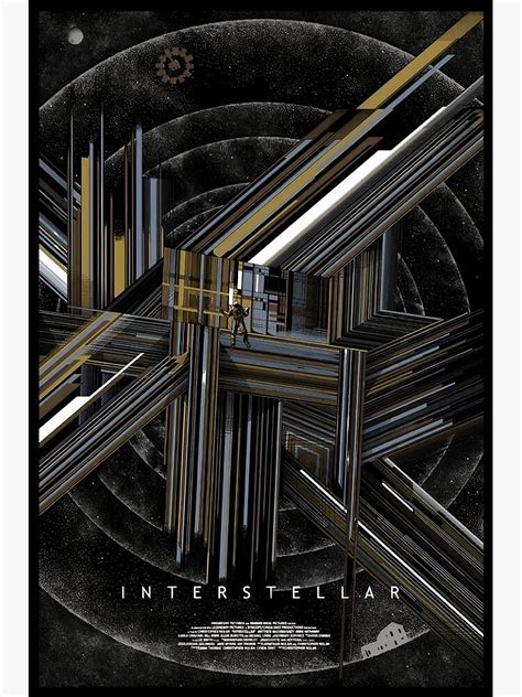 "Interstellar Tesseract " Art Print for Sale by Michael Scarn | Redbubble