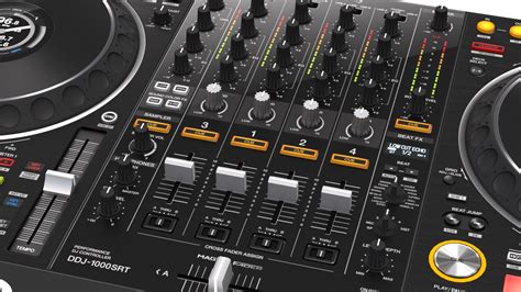 Pioneer ddj-1000srt model - TurboSquid 1769150