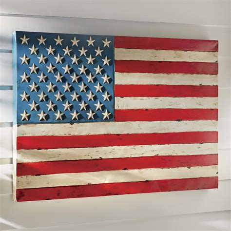 Outdoor-Safe Metal Flag | Country Door