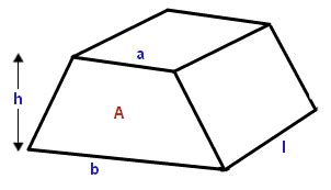 Net Of A Trapezoidal Prism