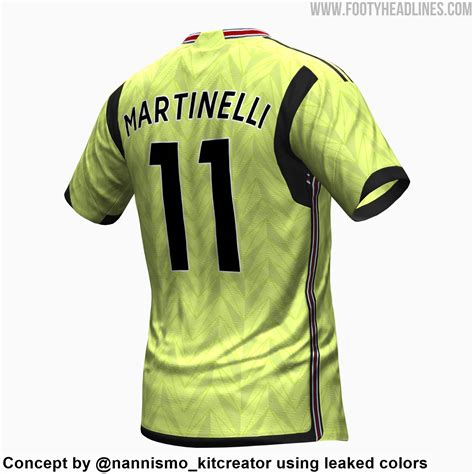 Based On Leaked Colors: Arsenal 23-24 Away Kit Concept - Footy Headlines