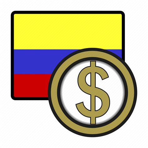 Coin, colombia, exchange, peso, money, payment, colombian flag icon - Download on Iconfinder