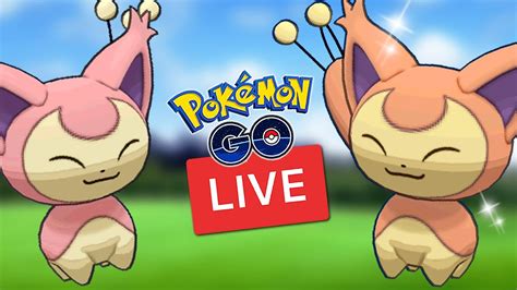 Skitty Shiny Spotlight Hour Live Pokemon Go - YouTube