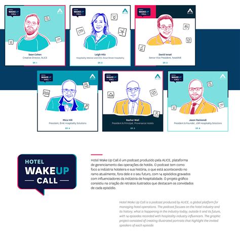 Hotel Wake Up Call | Podcast on Behance