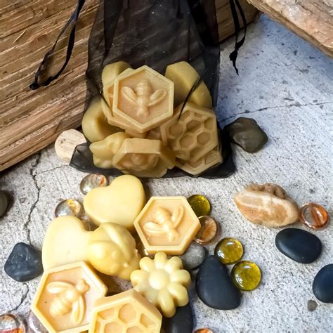 Pure organic Beeswax melts made with local Georgia beeswax in a variety ...