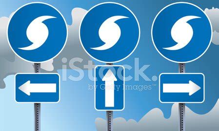 Hurricane Evacuation Signs Stock Vector | Royalty-Free | FreeImages