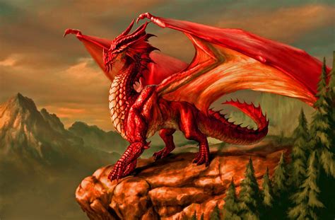 red fire dragon Image - ID: 11294 - Image Abyss