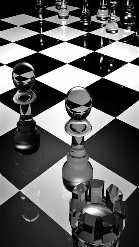 3D Glass Chess iPhone7 Wallpapers | 3d wallpaper iphone, Glass chess, Wallpaper iphone ombre